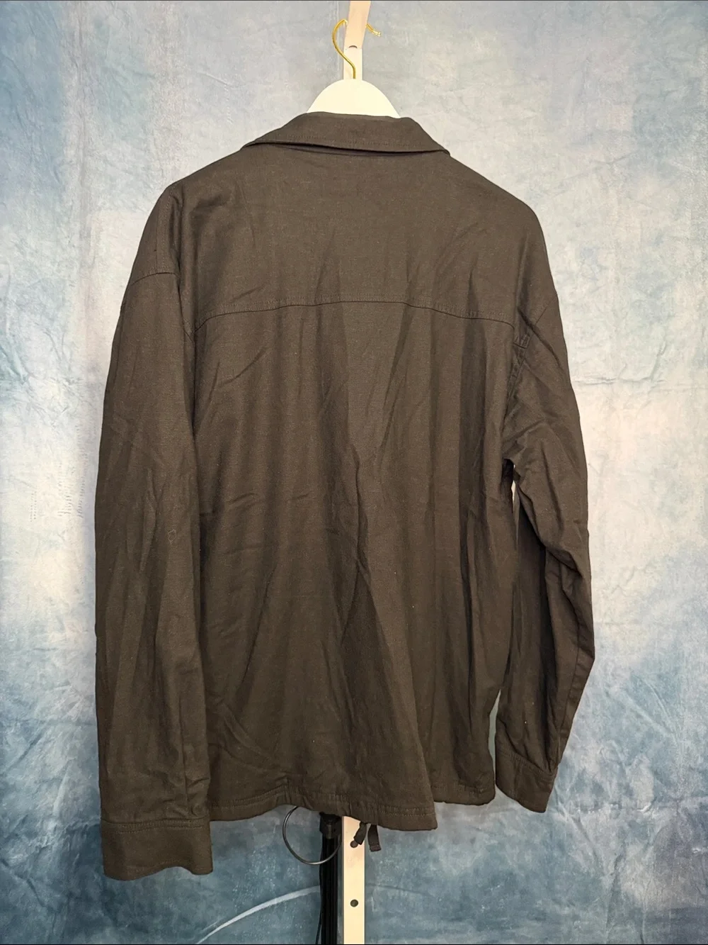 Forever 21 Men's Dark Olive Military Field Jacket Size Large